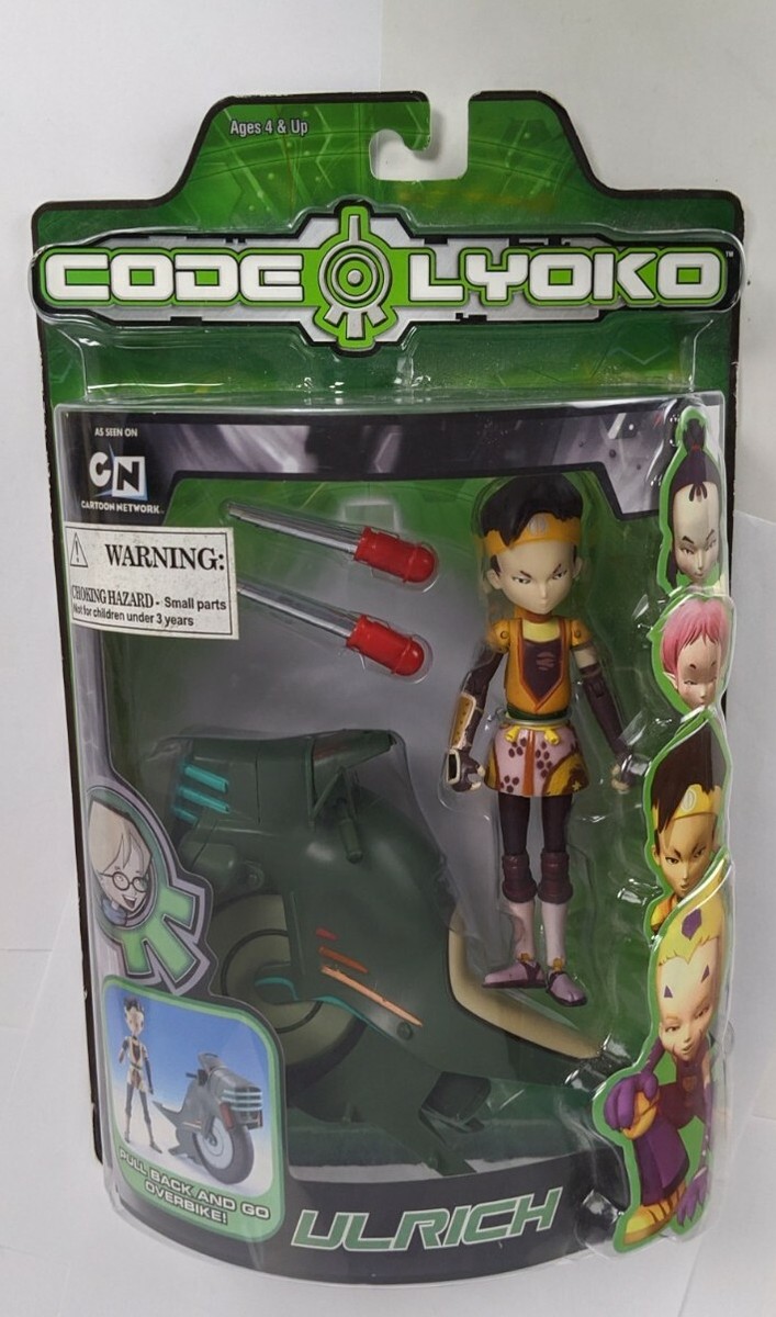 ToyBiz Code Lyoko Series 2 Ulrich with Overbike Action Figure