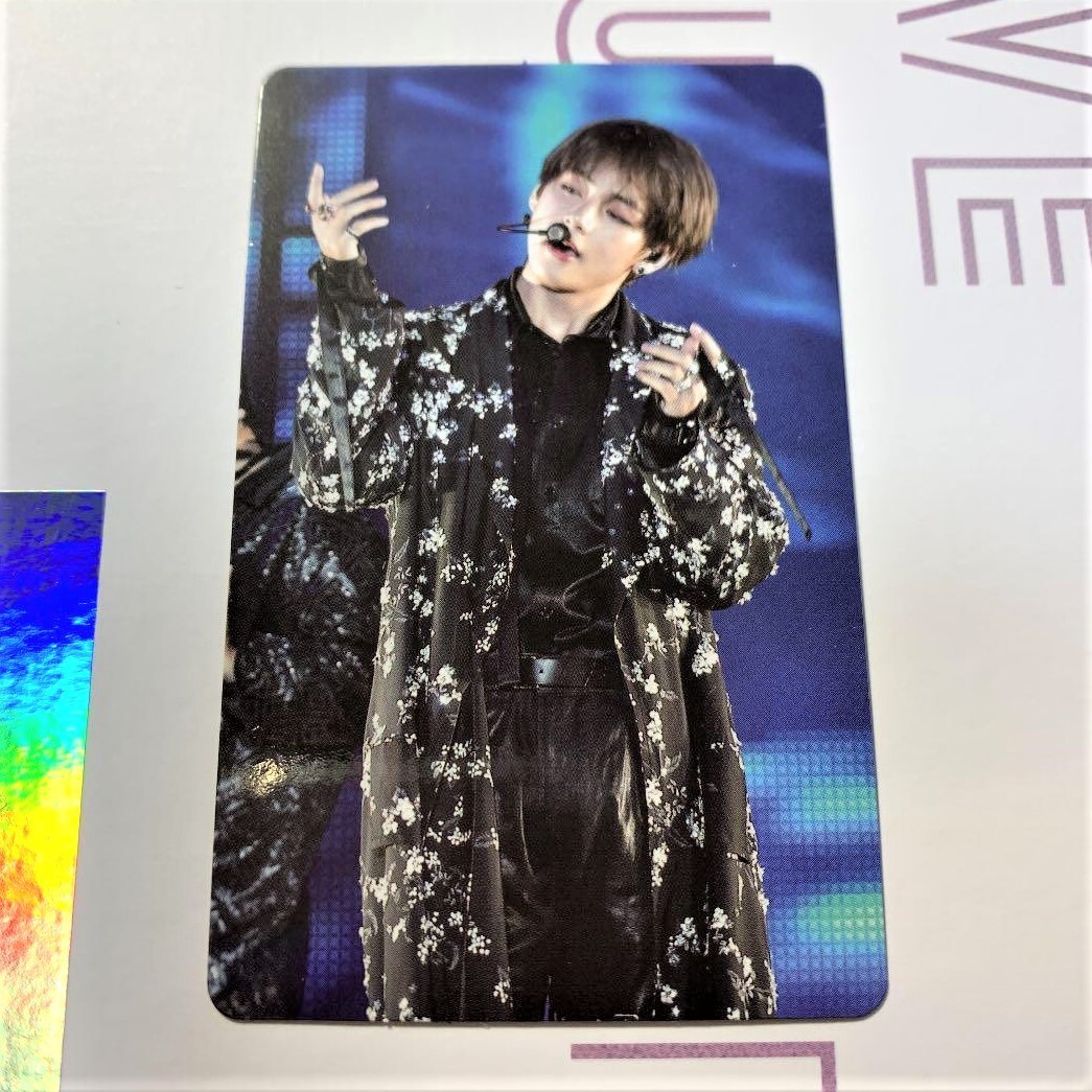 BTS WORLD BTS テヒョン テテ トレカ Europe Blu-ray lys 公式 TOUR
