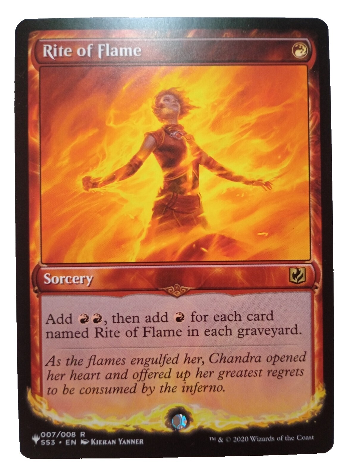 Mtg Rite of Flame | eBay