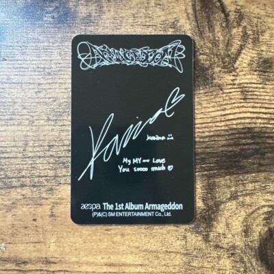 aespa Karina Armageddon B&N America Limited barnes & noble Bonus