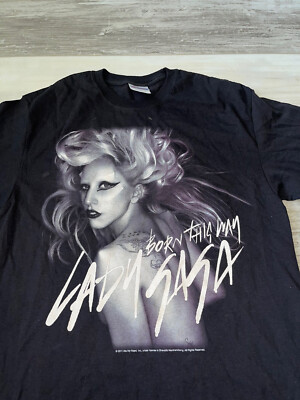 Lady Gaga 2011 Monster Ball Tour Born This Way T-shirt Medium | eBay
