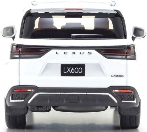 1/43 Lexus LX600 F Sport LHD White Nova Diecast Model Car by