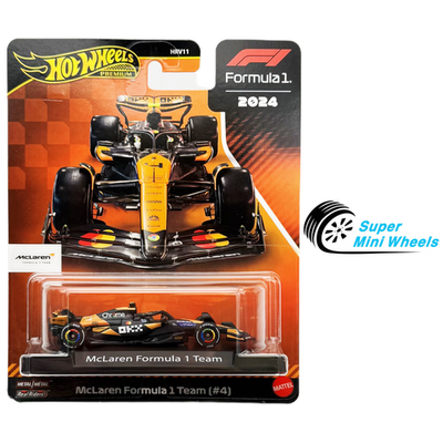 Hot Wheels 1:64 Premium F1 McLaren MCL38 Lando Norris #4 2024 | eBay