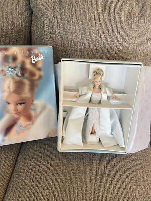 1998 Mattel Crystal Jubilee Barbie - Limited Edition - 40th