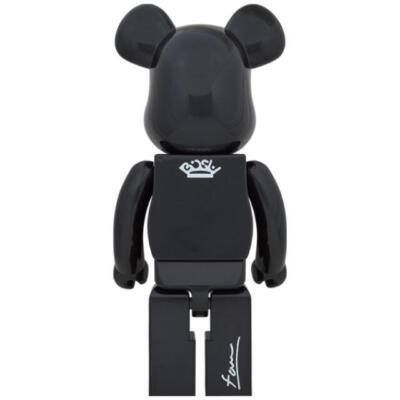Figure Medicom Toy Be@rbrick 1000% Bish Idol Bearbrick Black | eBay