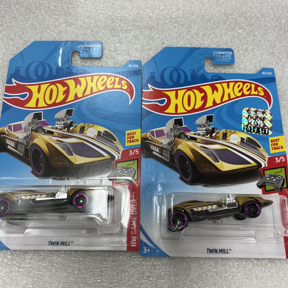TREASURE HUNT*(2)2019 Hot Wheels Treasure Hunt TWIN MILL HW Game