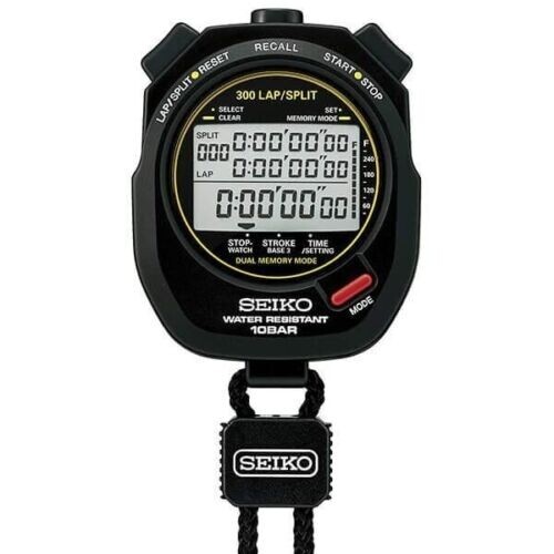 SEIKO Stopwatch SVAS009 Swimming Master Sports 300 Lap Split