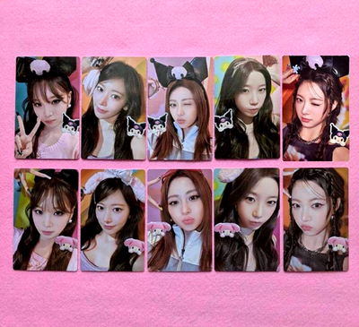 LE SSERAFIM DIFFERENT Kuromi My Melody Sanrio Official Photocard