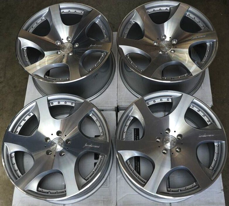 19x8.5/19x9.5 MRR VP3 SILVER WHEELS FITS LEXUS SC430 STAGGERED 19