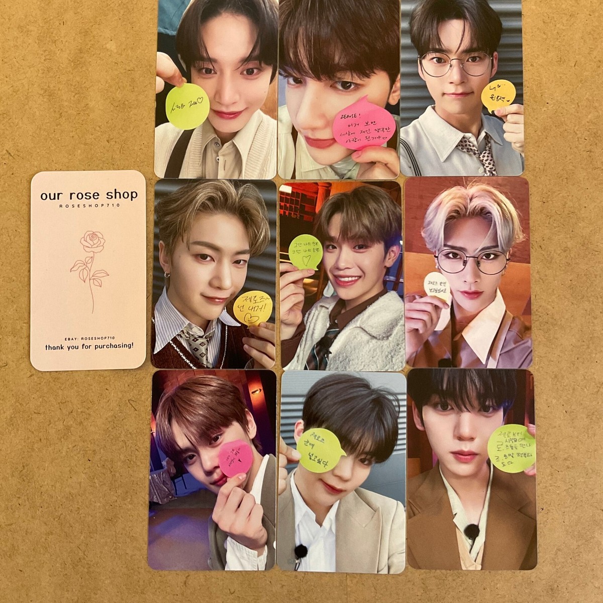 ZB1 Zerobaseone Makestar Melting Point Digi Postit Fansign LD