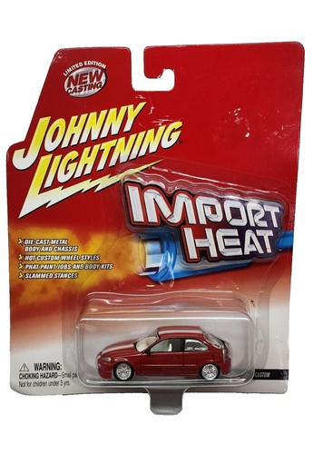 Johnny Lightning 1:64 - 1998 Honda Civic (24 Hrs of Lemons) Pink