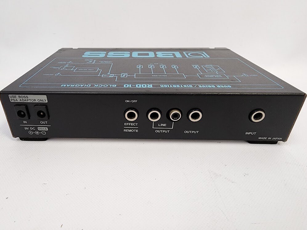 BOSS ROD-10 Over Drive Distortion Micro Rack Guitar Effects | eBay