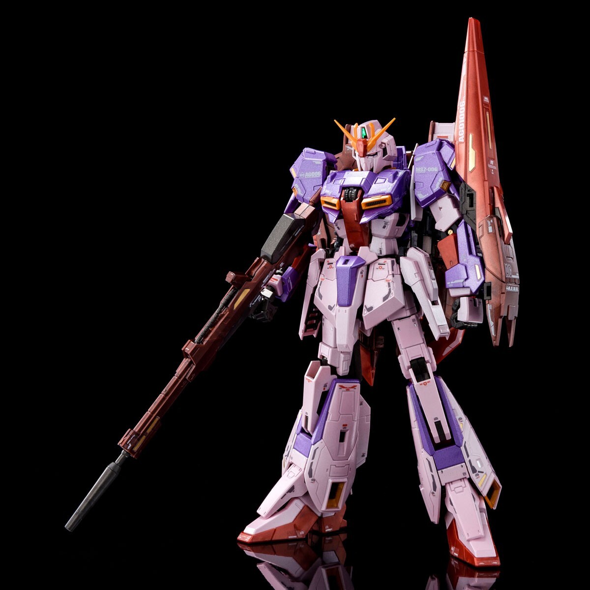 RG 1/144 Zeta Gundam (Biosensor Image Color) P-Bandai Japan | eBay