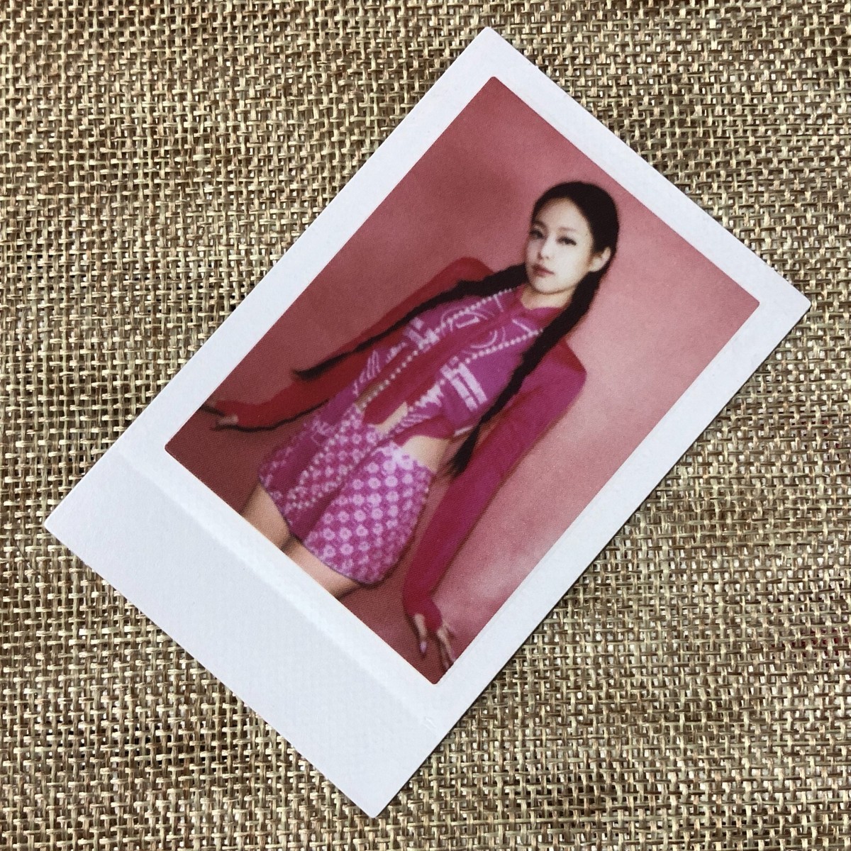 BLACKPINK JENNIE [ Born Pink ] Official Photocard, Pink Ver / New