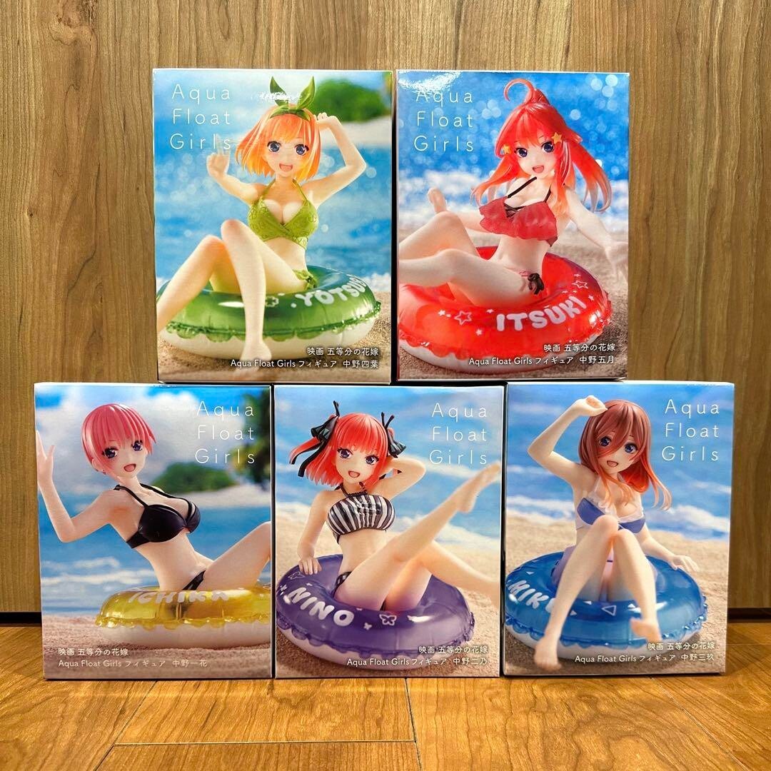 The Quintessential Quintuplets ∬ Aqua Float Girls Figure Set From