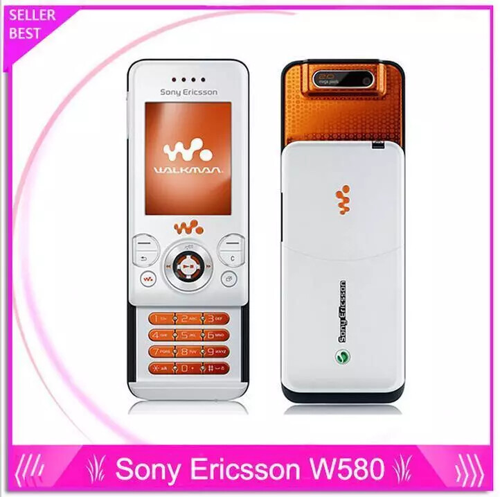 Original 2MP W580i W580c Sony Ericsson W580 GSM 850 900 1800 1900