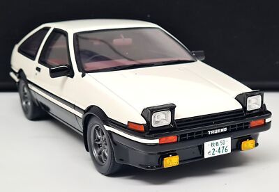 Otto 1/18 - Toyota AE86 Sprinter Tureno White 1985 Resin Scale