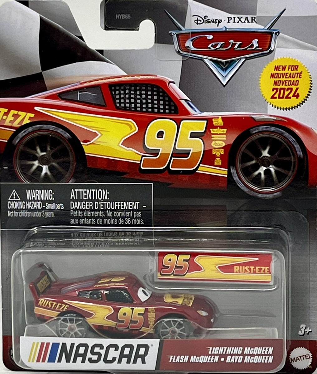 Disney Pixar Cars NASCAR Lightning McQueen Rust-eze #95 | eBay