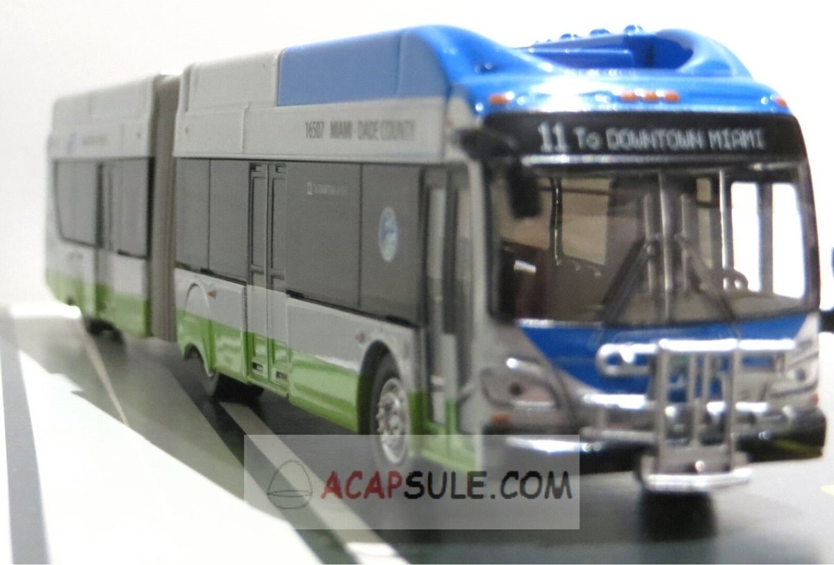 Miami Dade Rte 11 1/87 Scale New Flyer Xcelsior XN60 Aero