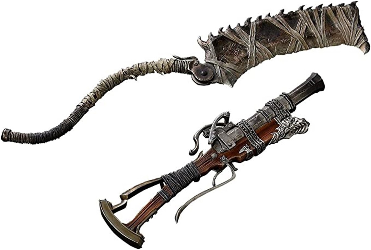 GECCO Bloodborne Hunters Arsenal Saw-hatchet and Shotgun 1/6 scale