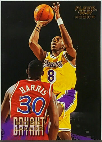 1996-97 Topps Finest Kobe Bryant Heirs Gold Rare Rookie RC Lakers