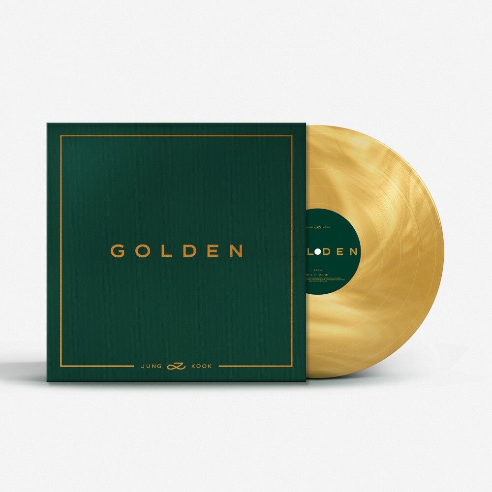 JUNGKOOK - GOLDEN [LP] + Extra Photocards Set | eBay