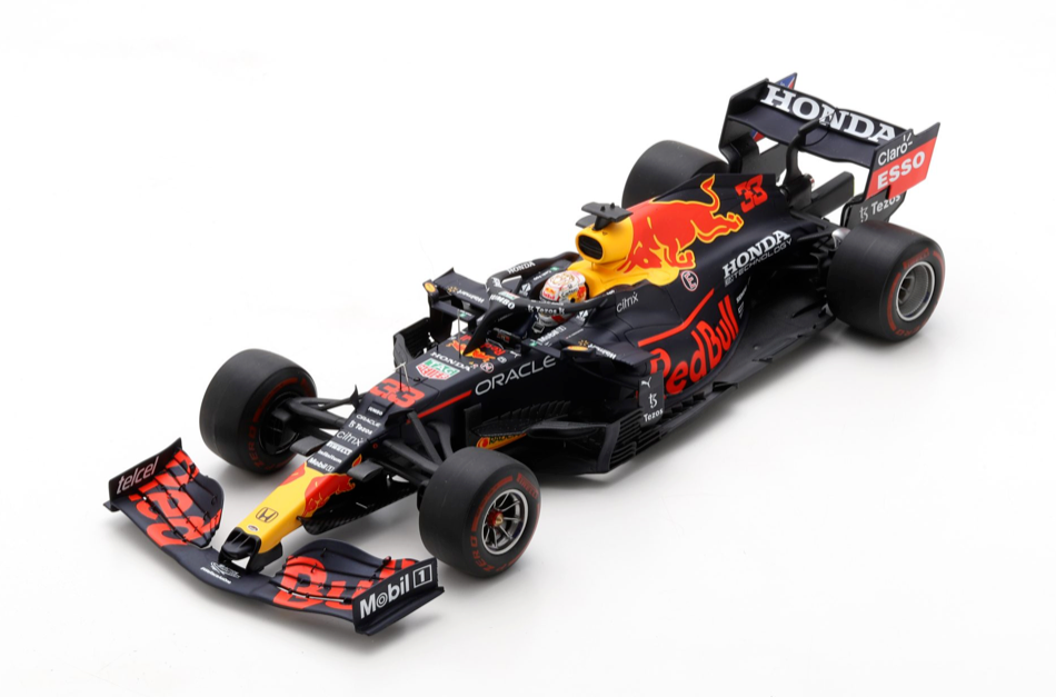 1/18 Red Bull F1 RB16B RA620H #33 Winner Abu Dhabi W/ Case Max