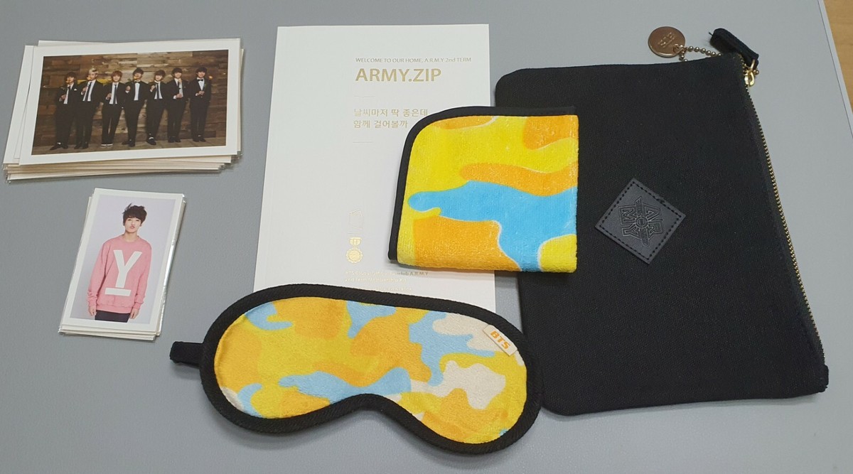 BTS ARMY 2nd term Membership Kit Official Full set (except army