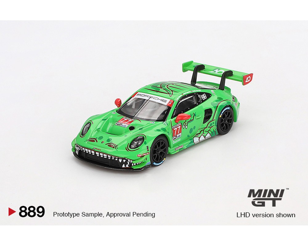 MINI GT #889 - PORSCHE 911 GT3 R #77 2024 IMSA DAYTONA 24 HRS GTD