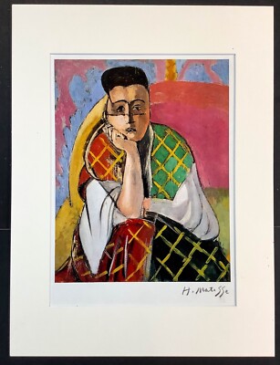Henri Matisse - 12x16 Inch Matted Print - FRAME READY - Hand