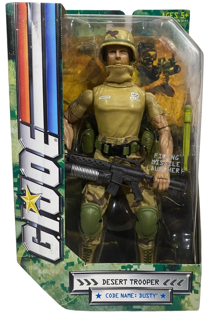GI Joe Desert Trooper Code Name Dusty 12