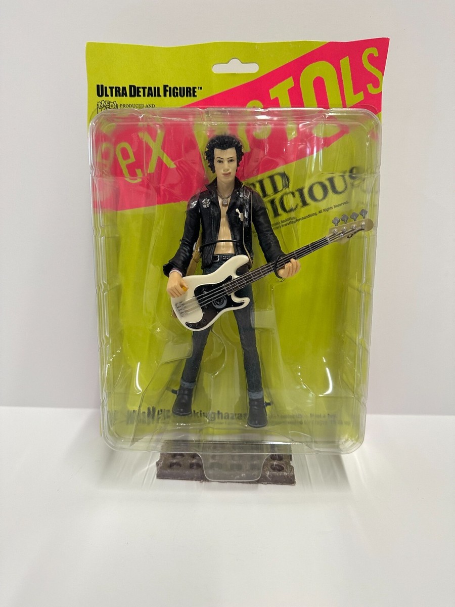 MEDICOM SEX PISTOLS SID VICIOUS ACTION FIGURE IN ORIGINAL