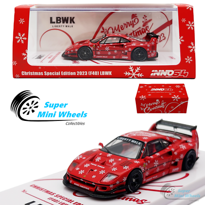 INNO64 1:64 LBWK Ferrari F40 Red Christmas Special Edition 2023 | eBay