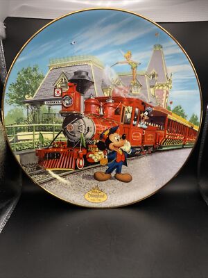 Disneyland Railroad 40周年記念プレート シリアルナンバー Disneyland