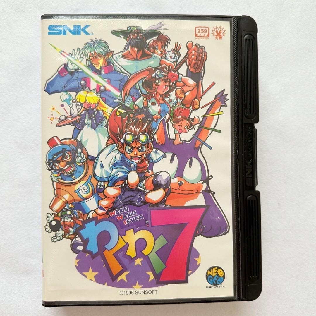 NEO GEO AES WAKU WAKU 7 seven SNK Boxed COMPLETE USED JAPAN | eBay