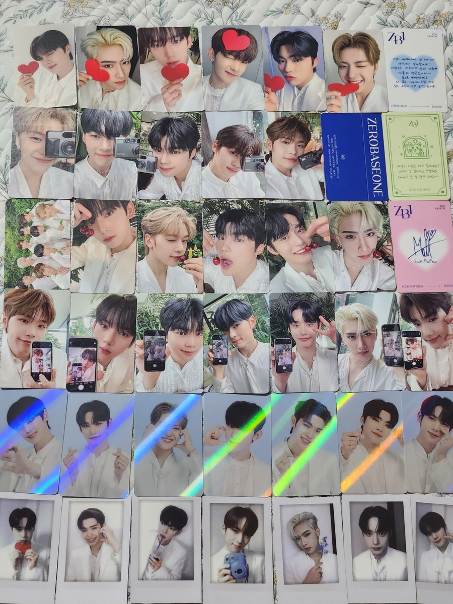 ZB1 ZEROBASEONE RANDOM PHOTOCARD SET 2023 FAN-CON CONCERT IN SEOUL