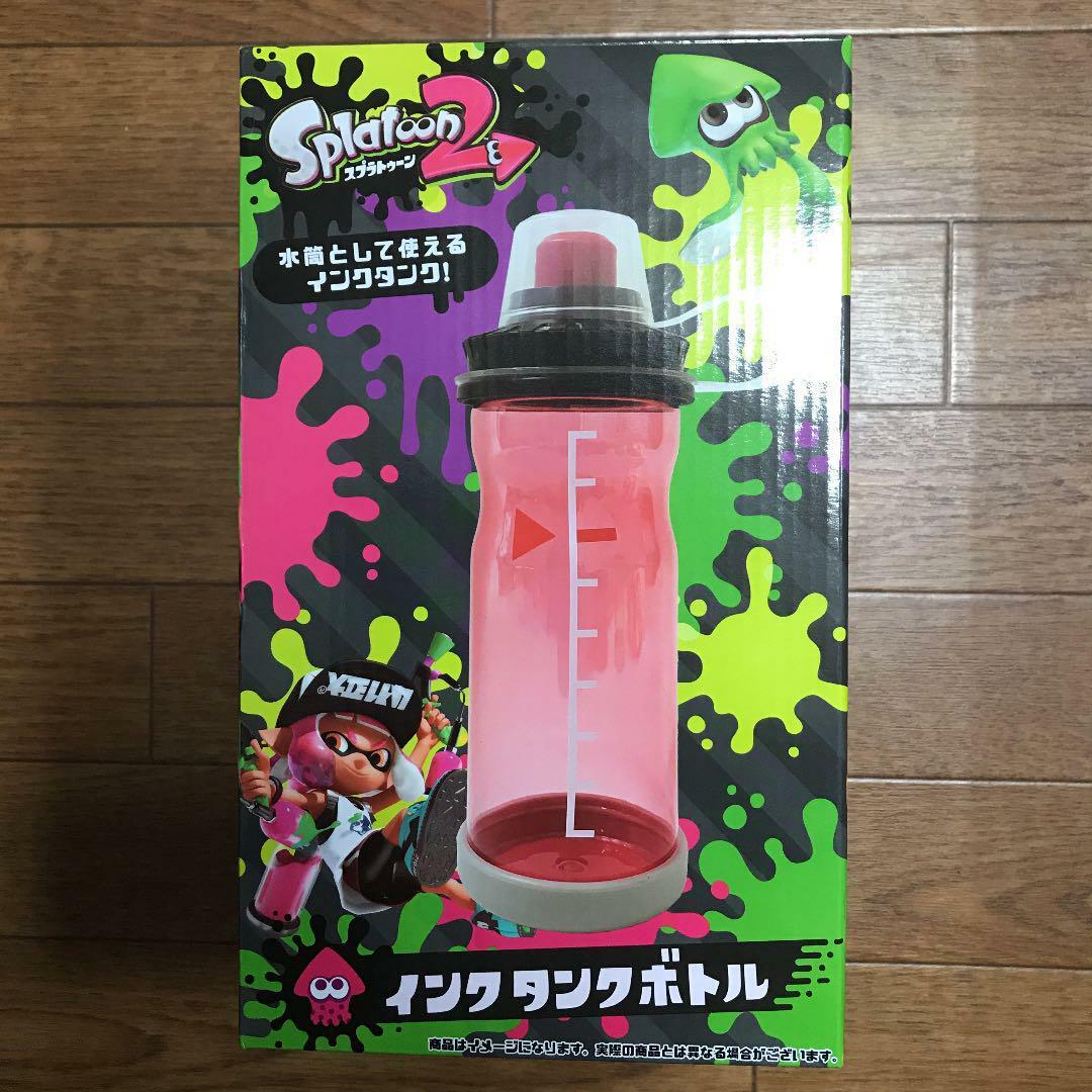 Splatoon 2 Ink Tank pink Water Bottle 500ml Nintendo japan prize
