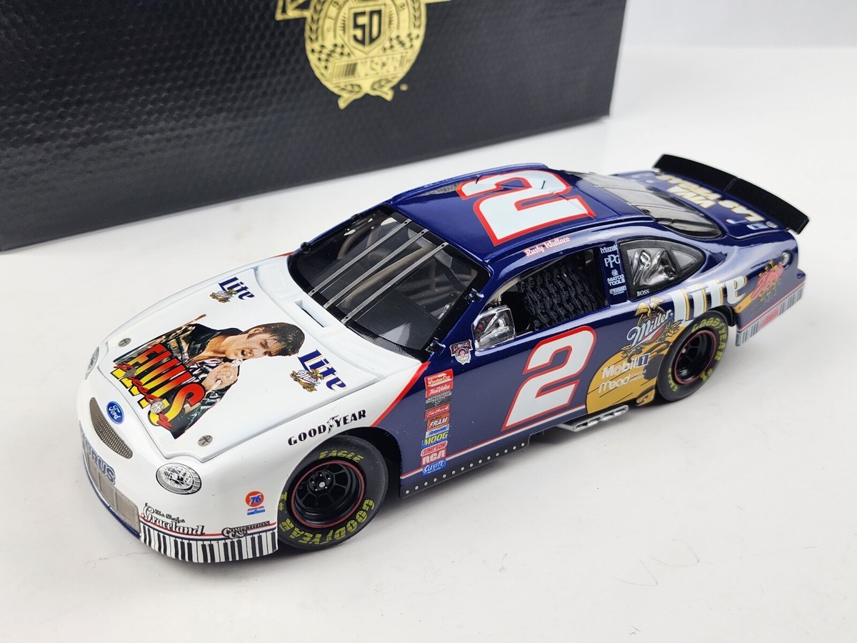 Rusty Wallace #2 Miller lite / Elvis 1998 Ford Taurus Diecast Car