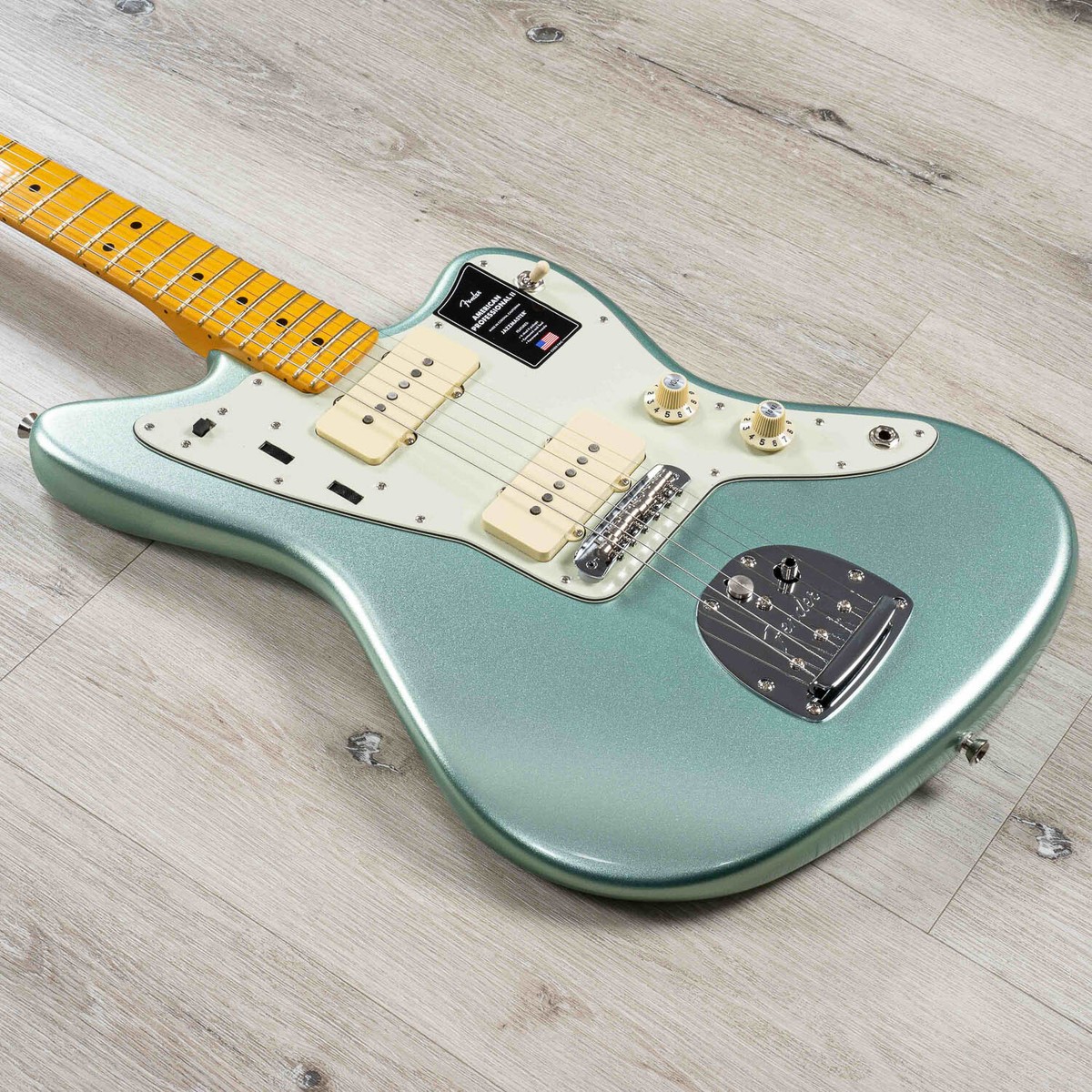 Fender American Professional II Jazzmaster Guitar, Maple, Mystic