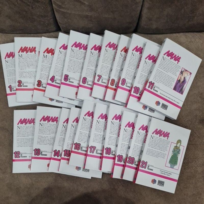 NANA Ai Yazawa Manga English Complete Set Separate Half Set Full