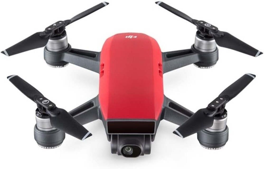 DJI Spark Mini Drone Lava Red ready to fly quadcopter with camera