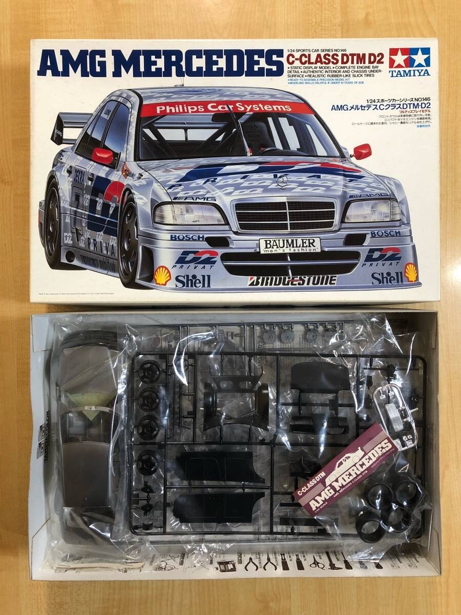 Tamiya 1/24 Sports Car Series #146 AMG Mercedes C-Class DTM D2