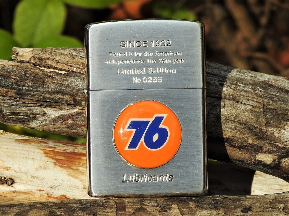 Japanese Limited Edition Union 76 Lubricants Zippo Lighter