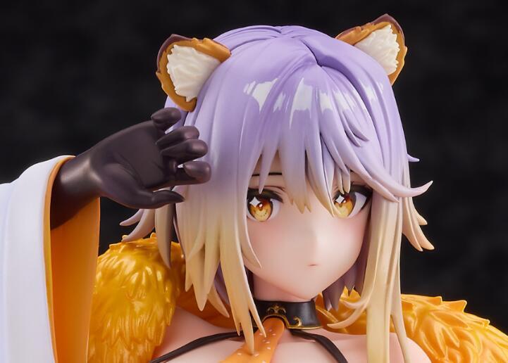 Anime Tiger Girl Lily 1/6 PVC Action Figures Model Statues