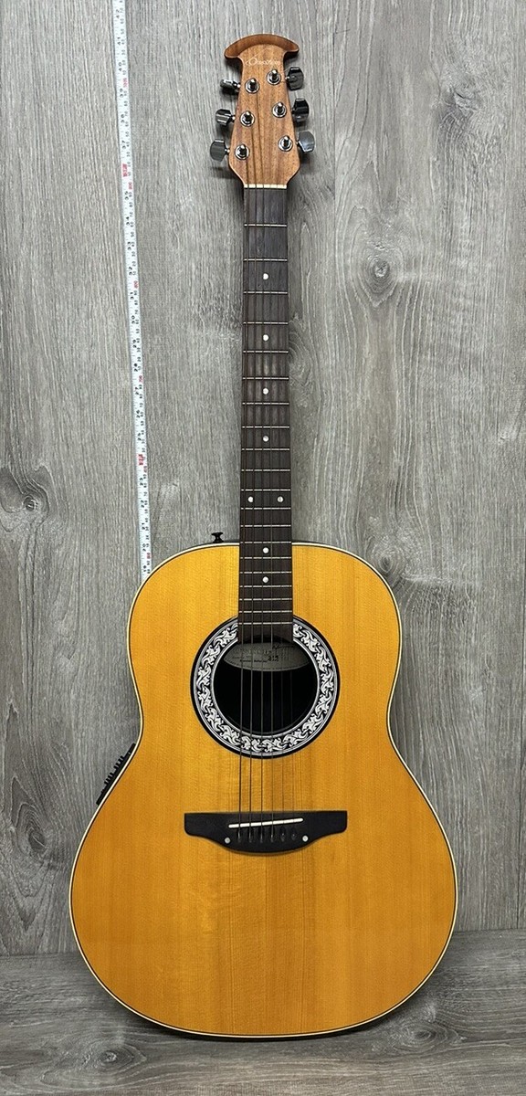 Ovation 1711 Acoustic Electric Guitar Standard Balladeer (SM) | eBay