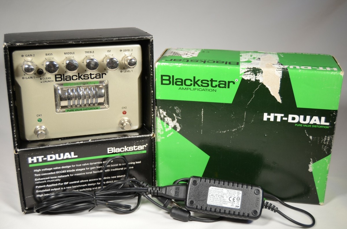 Blackstar HT-Dual Distortion Guitar Effect Vacuum Tube Pedal w