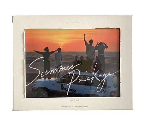 BTS Jimin 2014 Summer Package Signature Official Trading Photo