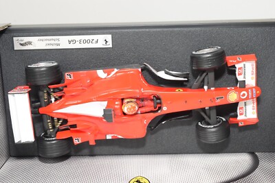 A63 1:18 HOTWHEELS FORMULA 1 F1 FERRARI F2003-GA F 2003-GA M
