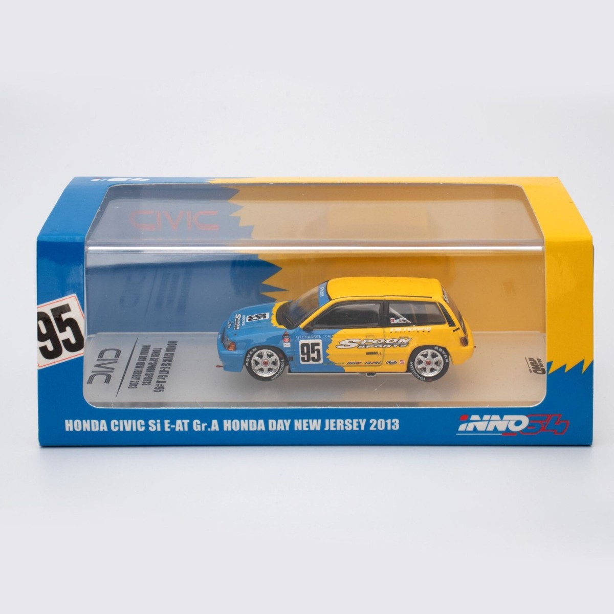 INNO64 HONDA CIVIC SI E-AT GR.A #95 TUNED BY SPOON SPORTS HONDA