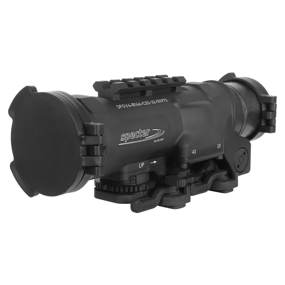 Elcan SpecterDR 1x/4x 7.62 BDC Black Scope w/Flip Covers | eBay